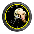 Neonuhr Marilyn Monroe 2